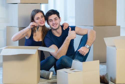 Customer complaint being documented during a removals service review
