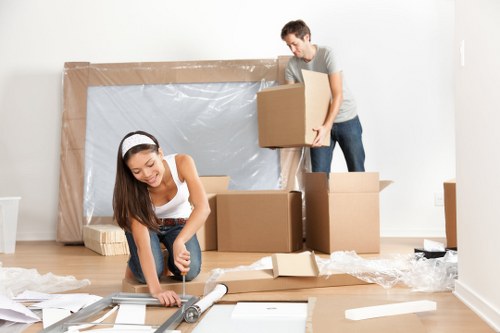 Professional removal team helping with a local move in Crystal Palace