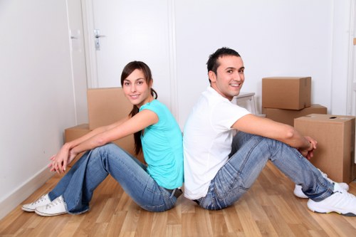 Office packing and transport during commercial moves in Crystalpalace