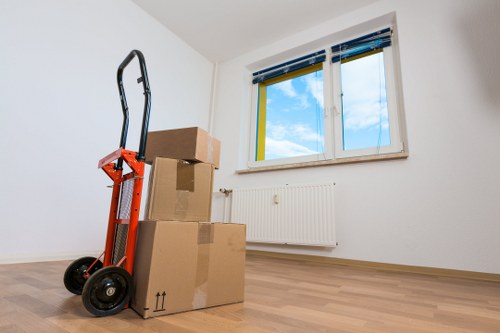 Careful packing and labelling for office removals in Crystalpalace