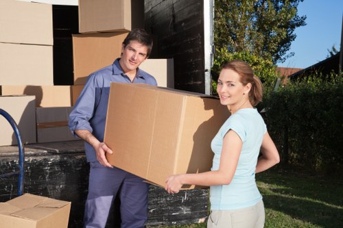 Packing and organising belongings for a Crystalpalace flat move