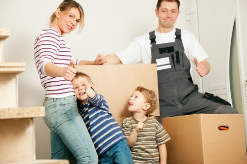 Charity donation items prepared after a home clearance by Crystalpalace Removals
